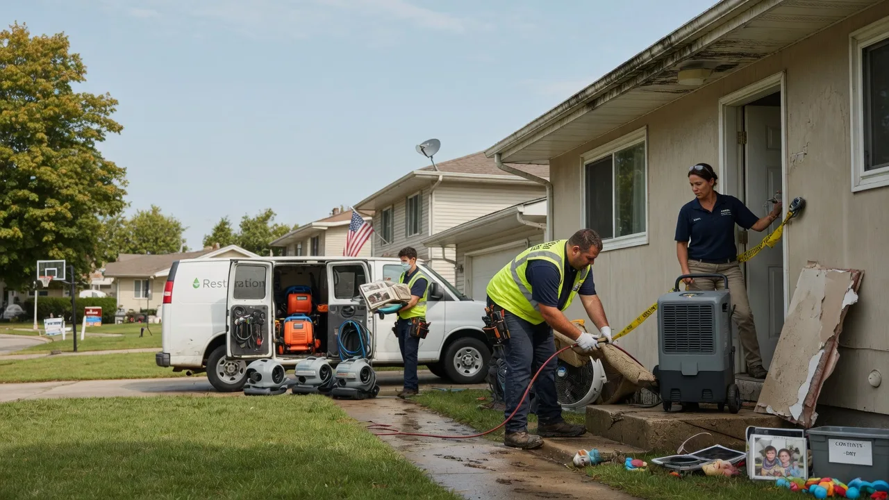 Water Damage Restoration in New Bloomfield, PA near me